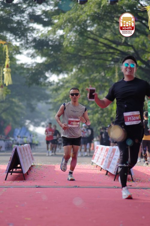 Race photo from Kediri Half Marathon 2025