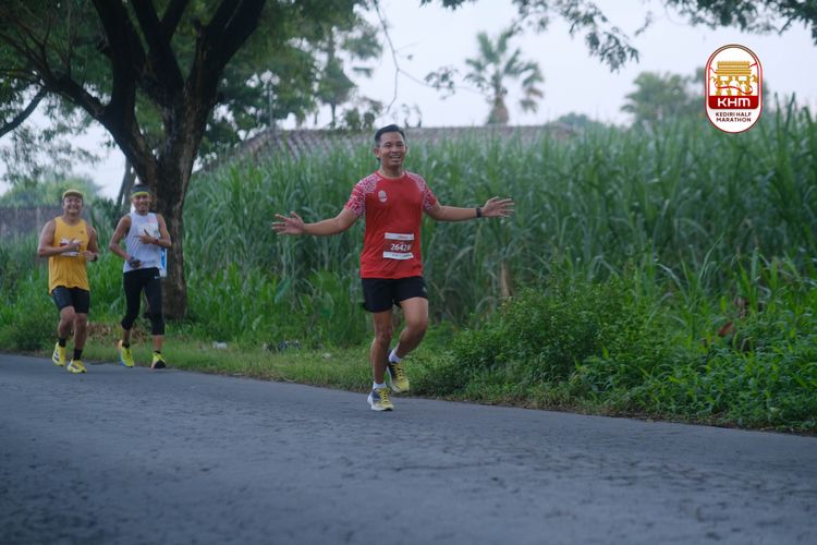 Race photo from Kediri Half Marathon 2025