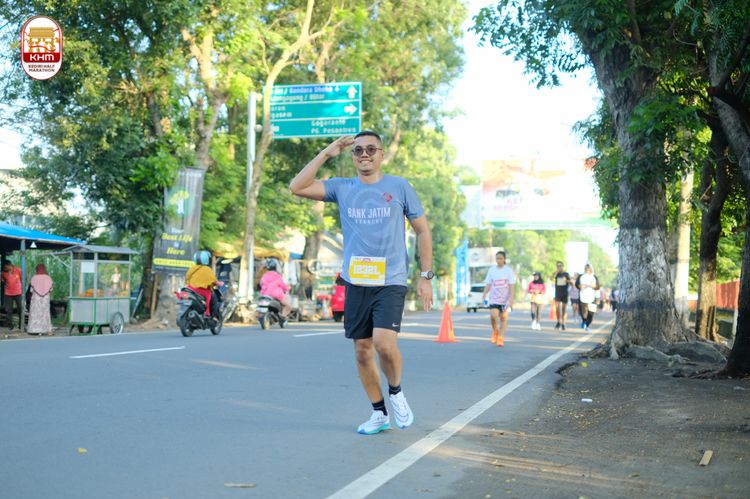 Race photo from Kediri Half Marathon 2024