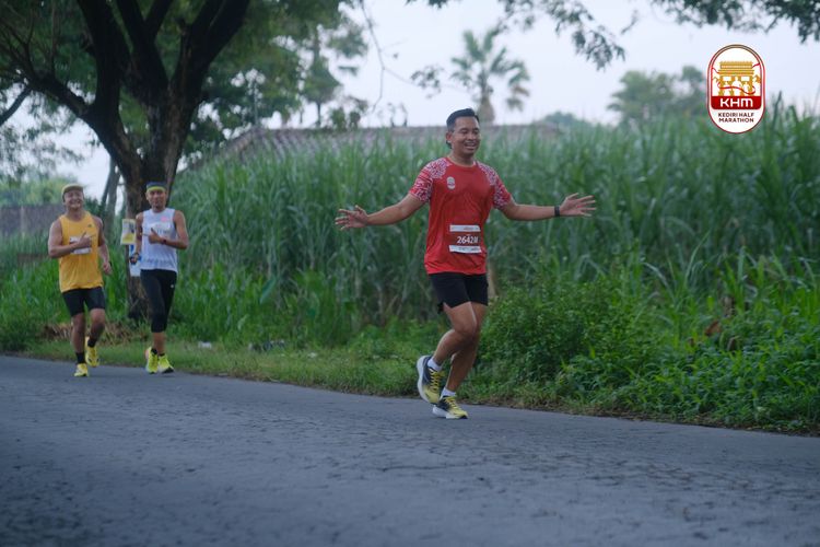 Race photo from Kediri Half Marathon 2025