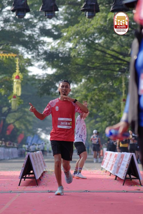 Race photo from Kediri Half Marathon 2025