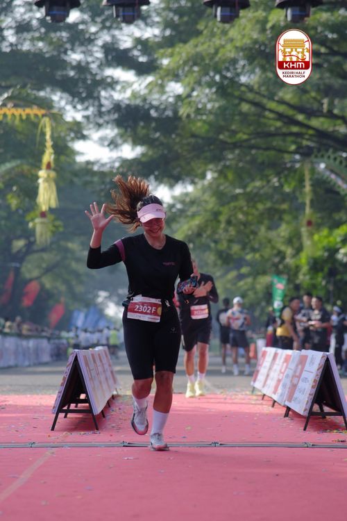 Race photo from Kediri Half Marathon 2025