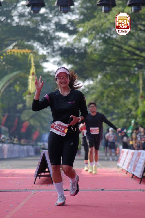 Race photo from Kediri Half Marathon 2025