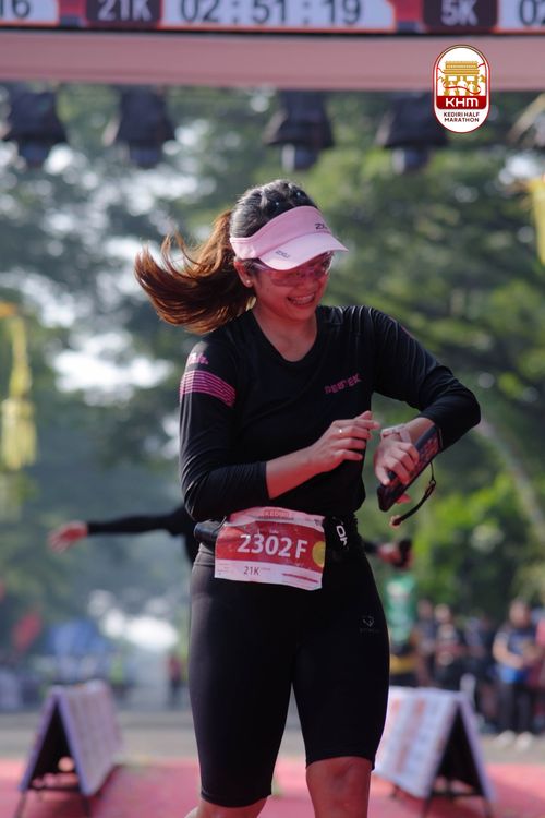 Race photo from Kediri Half Marathon 2025