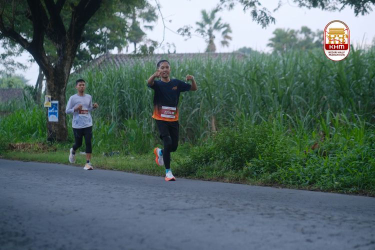 Race photo from Kediri Half Marathon 2025