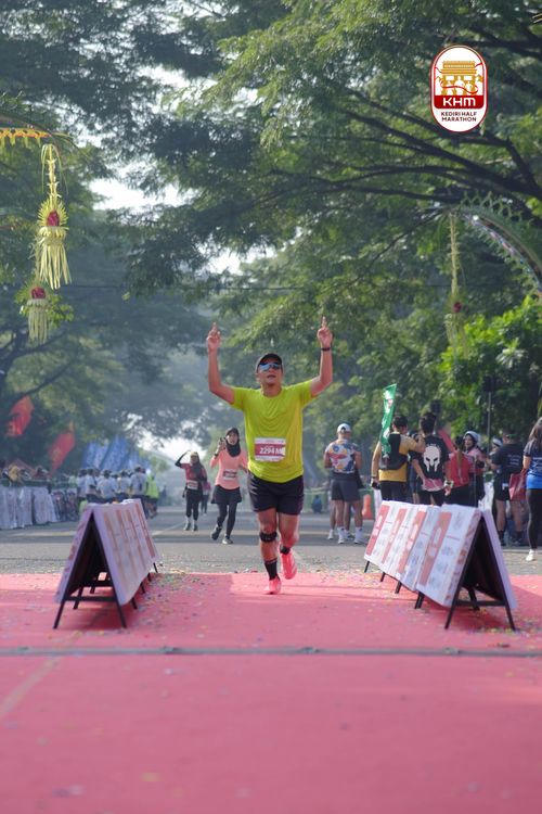 Race photo from Kediri Half Marathon 2025
