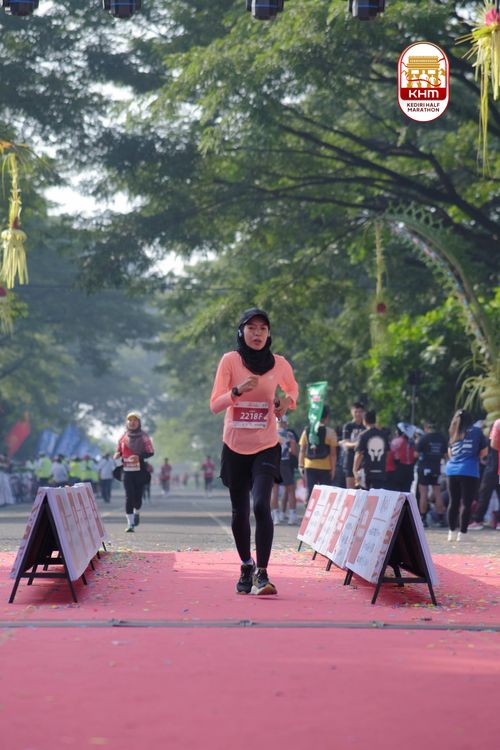 Race photo from Kediri Half Marathon 2025