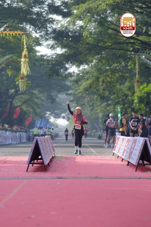Race photo from Kediri Half Marathon 2025