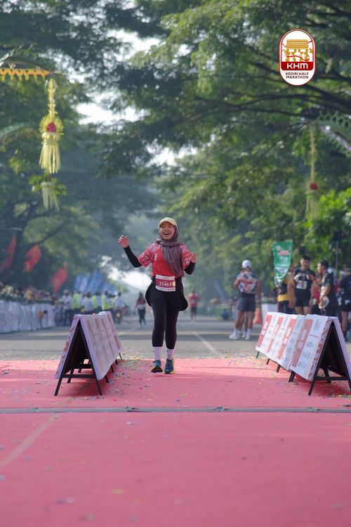 Race photo from Kediri Half Marathon 2025