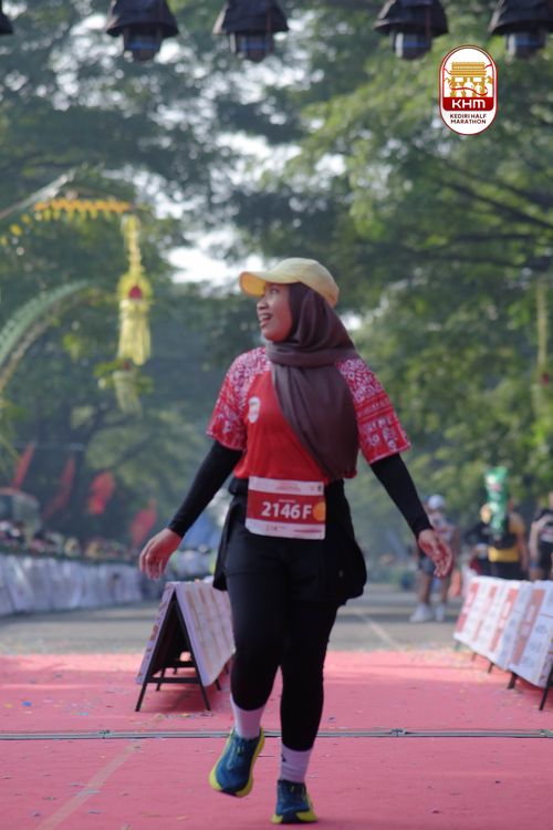 Race photo from Kediri Half Marathon 2025