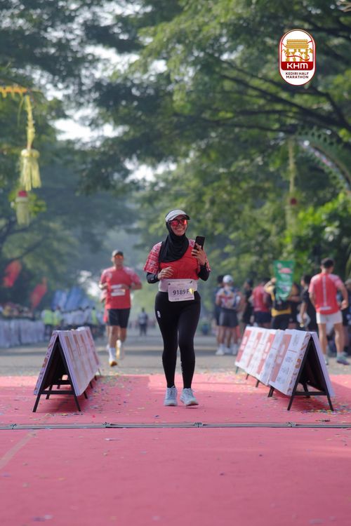 Race photo from Kediri Half Marathon 2025