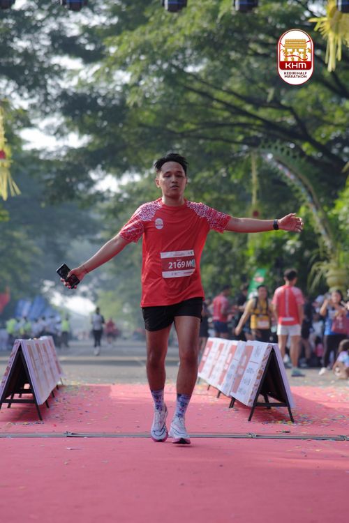 Race photo from Kediri Half Marathon 2025