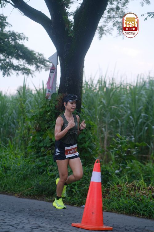 Race photo from Kediri Half Marathon 2025