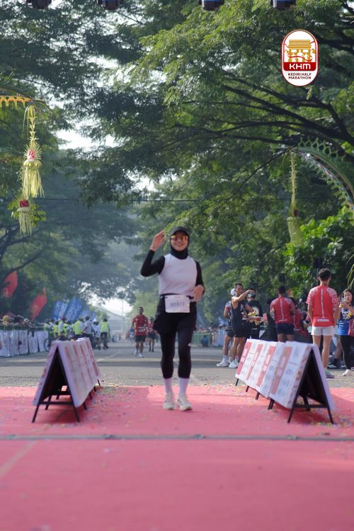 Race photo from Kediri Half Marathon 2025