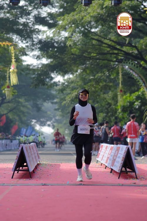 Race photo from Kediri Half Marathon 2025