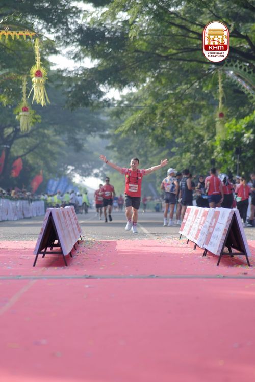 Race photo from Kediri Half Marathon 2025