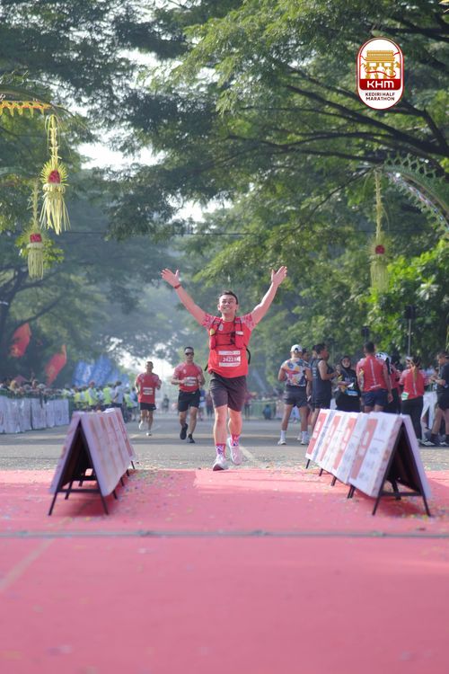 Race photo from Kediri Half Marathon 2025