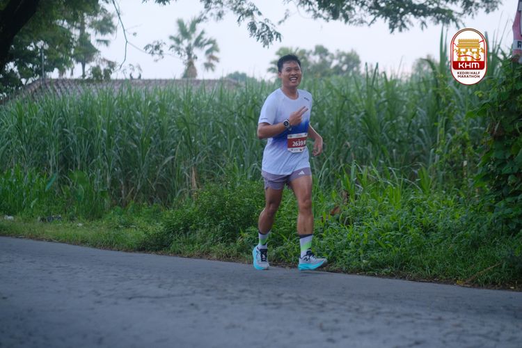 Race photo from Kediri Half Marathon 2025