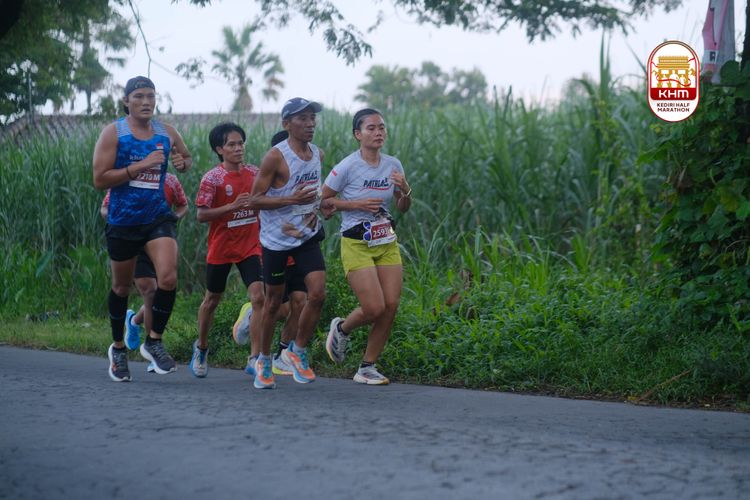 Race photo from Kediri Half Marathon 2025