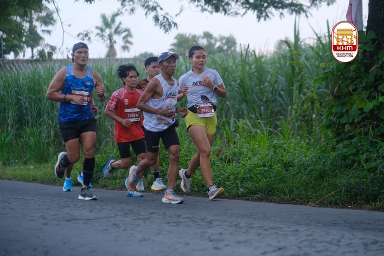 Race photo from Kediri Half Marathon 2025