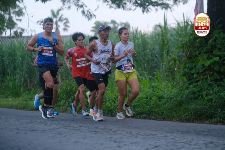 Race photo from Kediri Half Marathon 2025