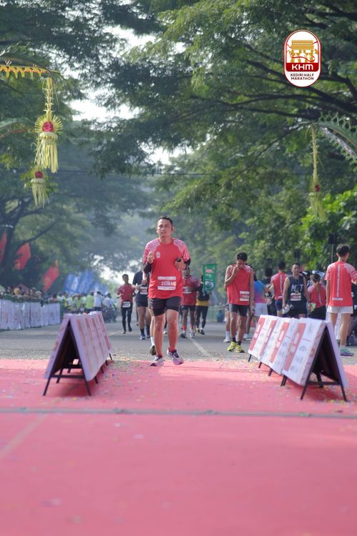 Race photo from Kediri Half Marathon 2025