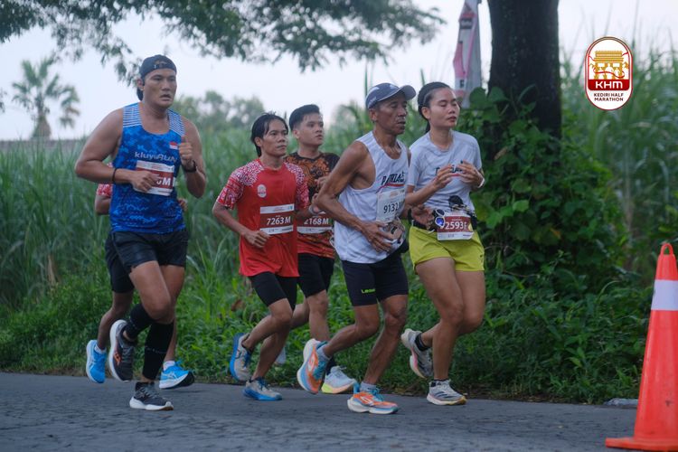 Race photo from Kediri Half Marathon 2025