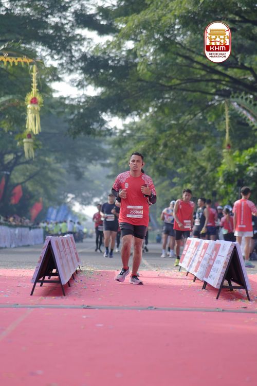 Race photo from Kediri Half Marathon 2025