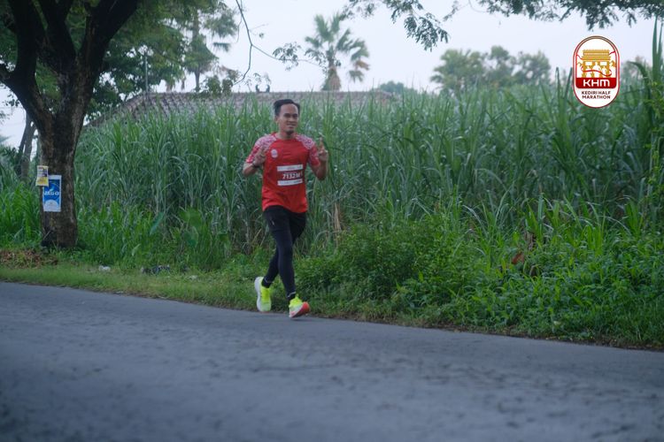Race photo from Kediri Half Marathon 2025