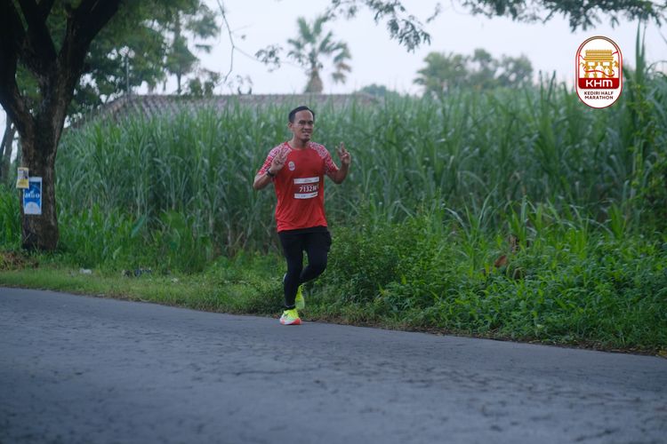 Race photo from Kediri Half Marathon 2025