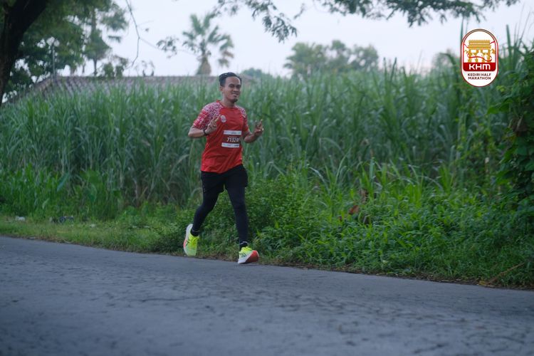 Race photo from Kediri Half Marathon 2025