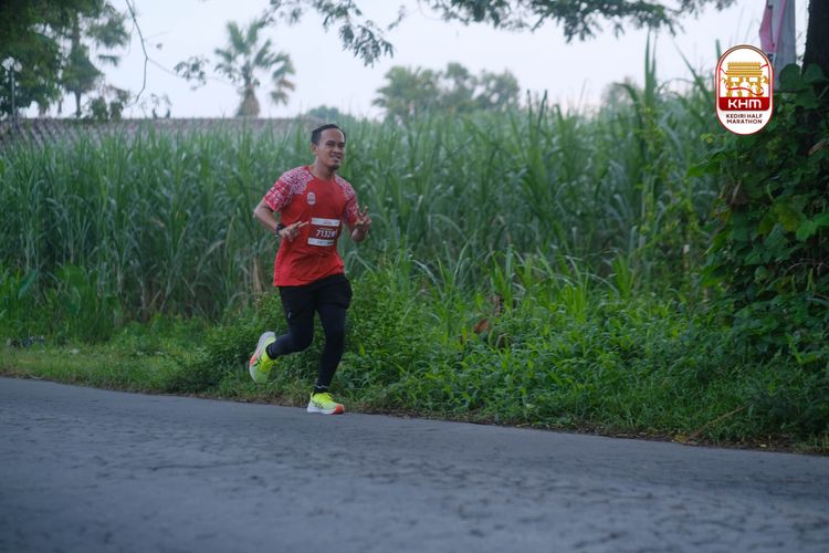 Race photo from Kediri Half Marathon 2025