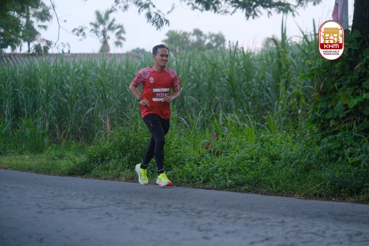 Race photo from Kediri Half Marathon 2025