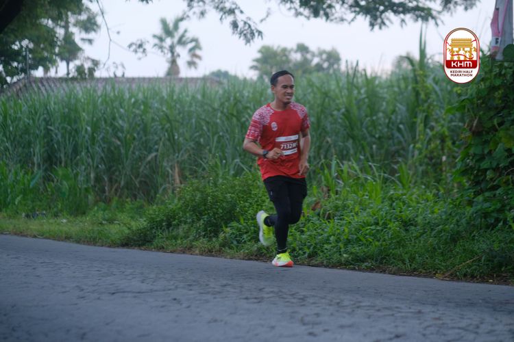 Race photo from Kediri Half Marathon 2025