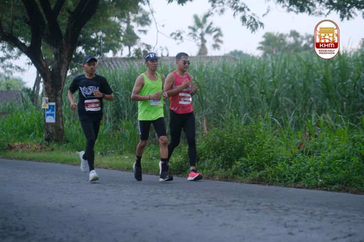 Race photo from Kediri Half Marathon 2025