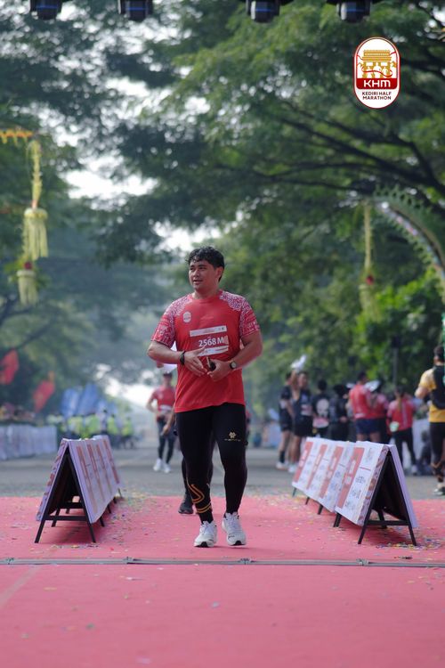 Race photo from Kediri Half Marathon 2025