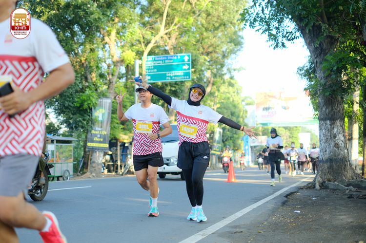 Race photo from Kediri Half Marathon 2024