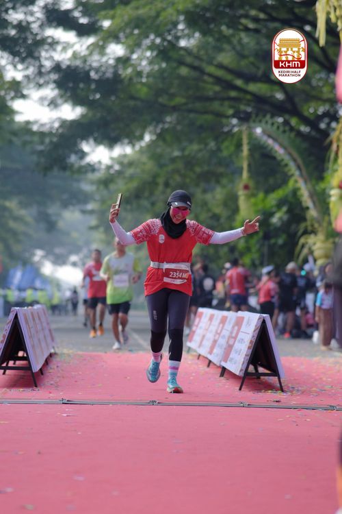 Race photo from Kediri Half Marathon 2025