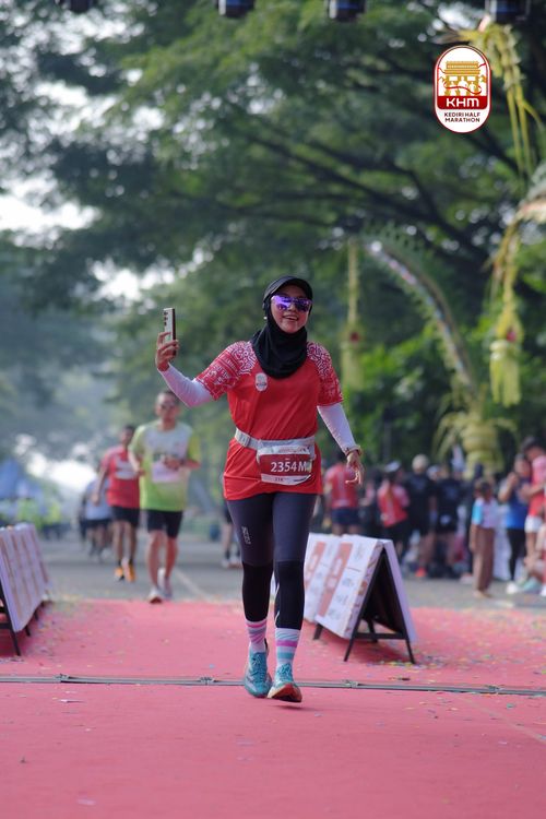 Race photo from Kediri Half Marathon 2025