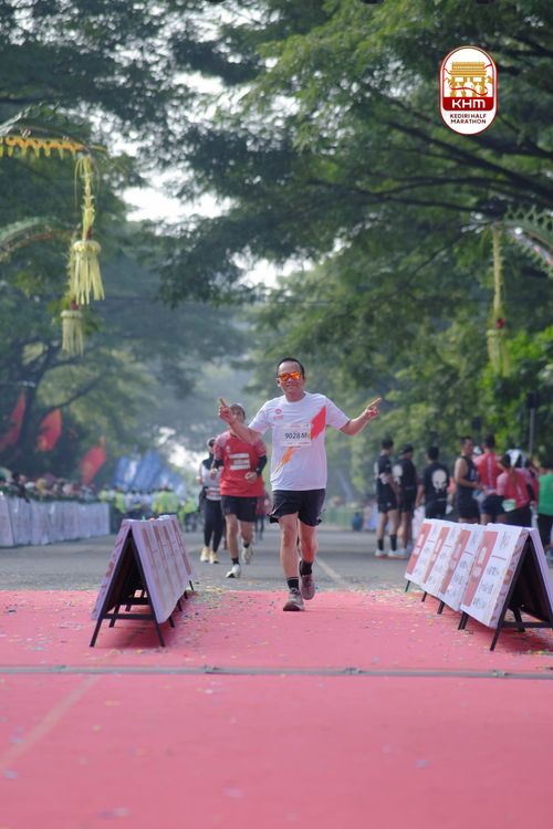 Race photo from Kediri Half Marathon 2025