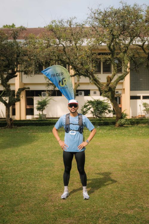 Race photo from Running 5 K