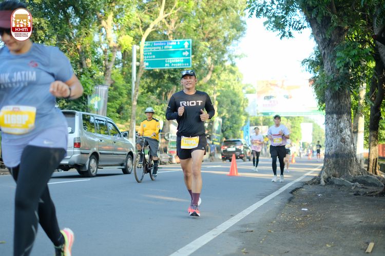 Race photo from Kediri Half Marathon 2024