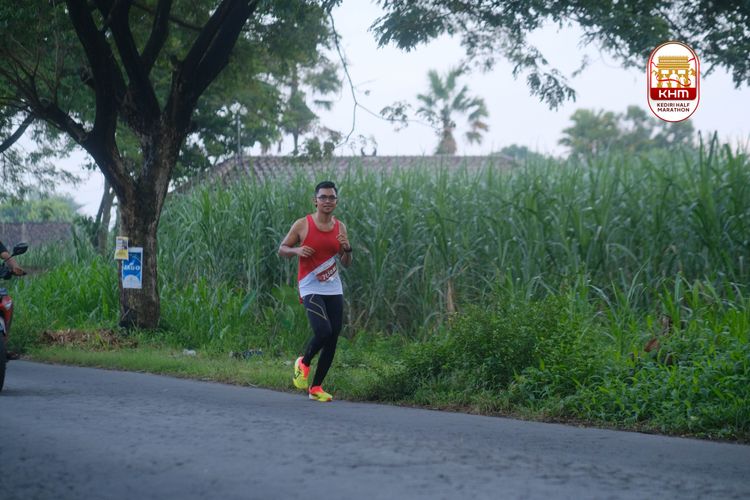 Race photo from Kediri Half Marathon 2025
