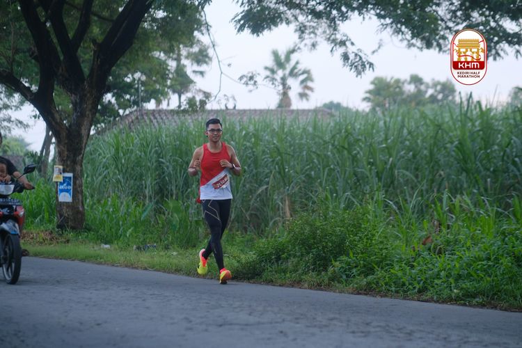 Race photo from Kediri Half Marathon 2025