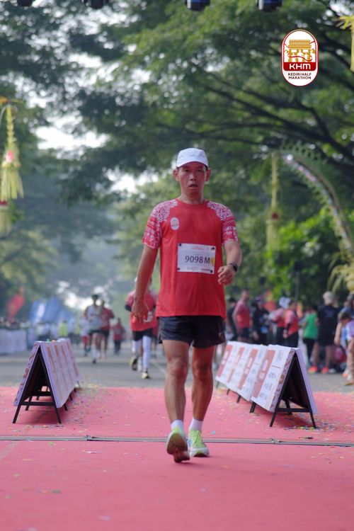 Race photo from Kediri Half Marathon 2025