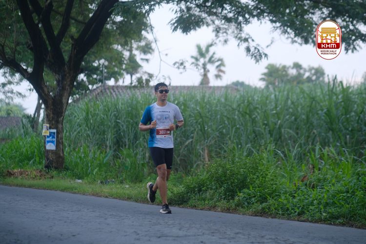 Race photo from Kediri Half Marathon 2025