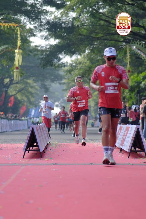Race photo from Kediri Half Marathon 2025