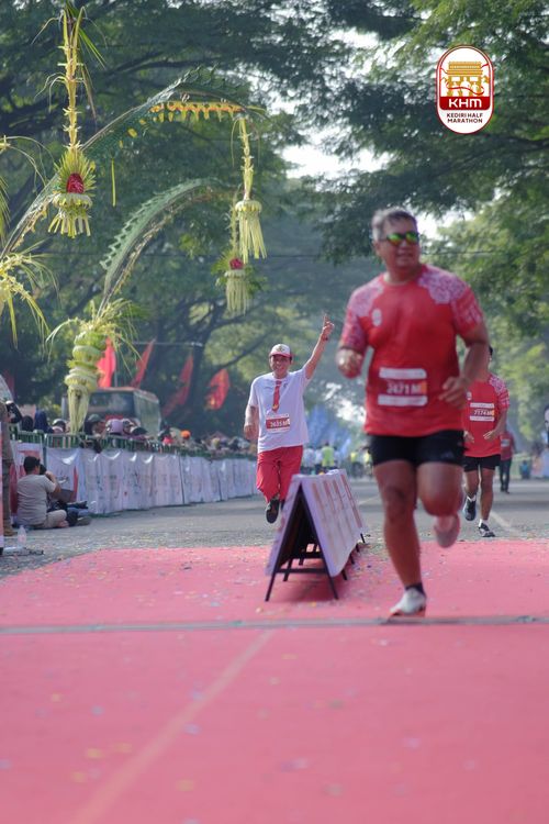 Race photo from Kediri Half Marathon 2025
