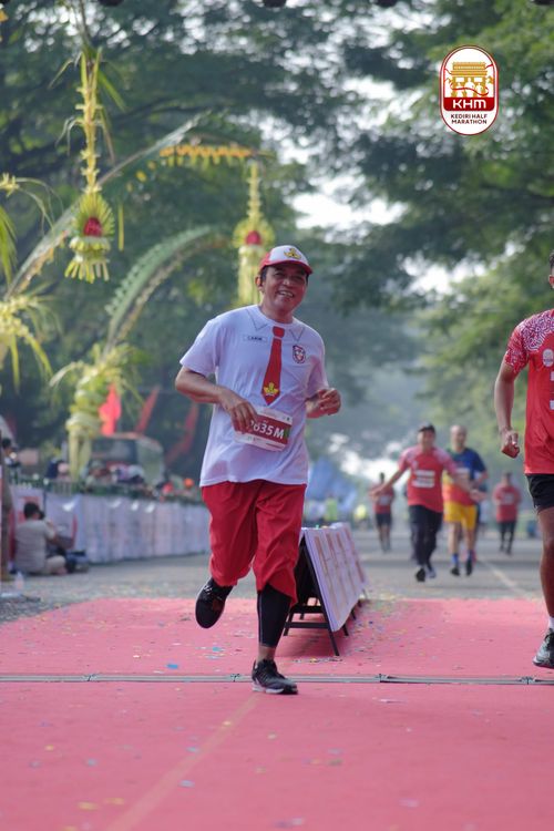Race photo from Kediri Half Marathon 2025