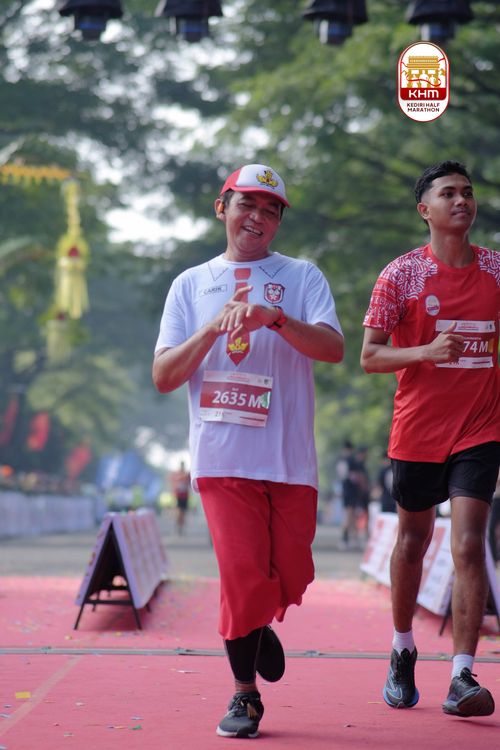 Race photo from Kediri Half Marathon 2025